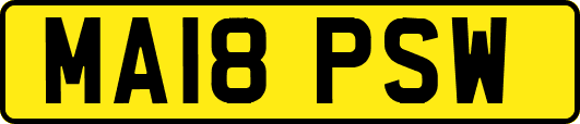MA18PSW