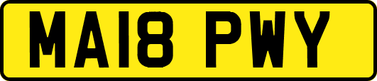 MA18PWY
