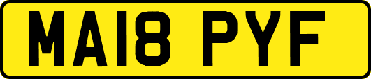MA18PYF