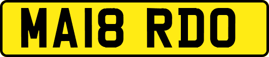 MA18RDO