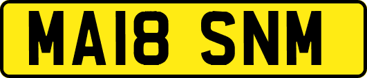 MA18SNM