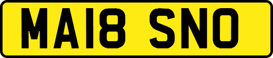MA18SNO