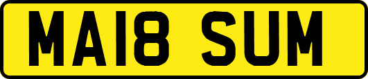 MA18SUM