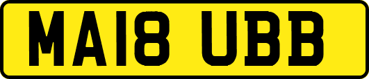 MA18UBB