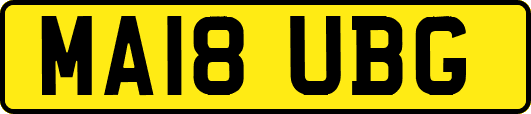 MA18UBG