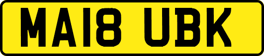 MA18UBK