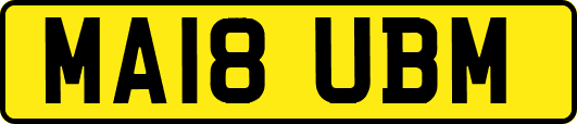 MA18UBM