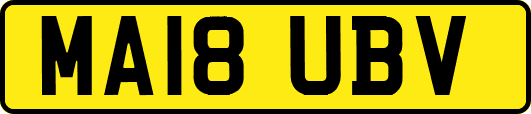 MA18UBV