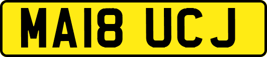 MA18UCJ