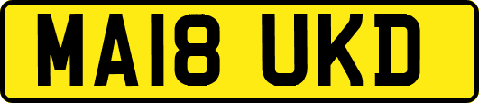 MA18UKD