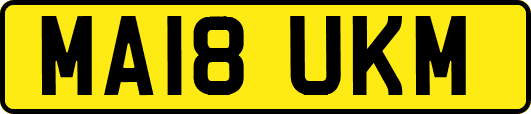 MA18UKM