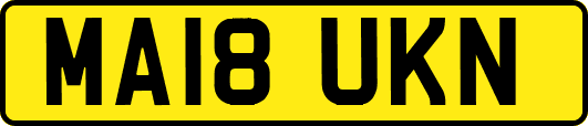 MA18UKN