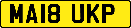 MA18UKP
