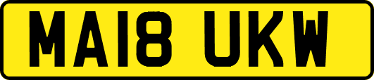 MA18UKW