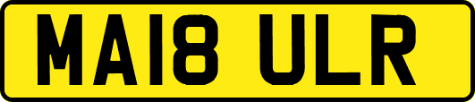 MA18ULR