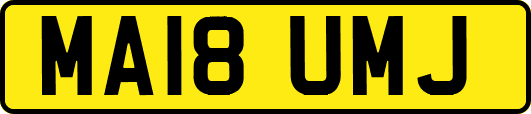 MA18UMJ