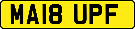 MA18UPF