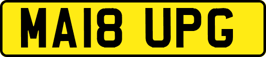 MA18UPG