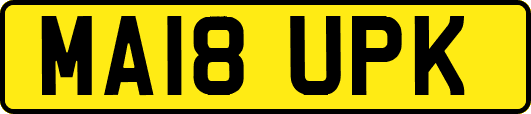 MA18UPK