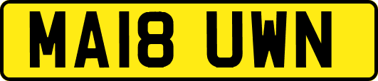MA18UWN