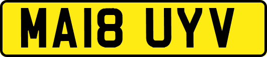 MA18UYV