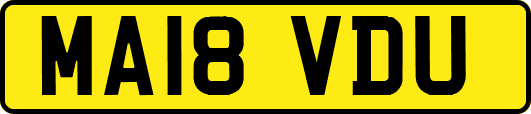 MA18VDU