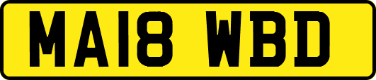 MA18WBD