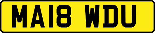 MA18WDU