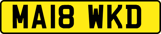MA18WKD