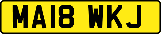 MA18WKJ