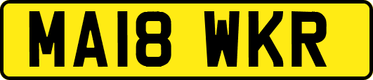 MA18WKR