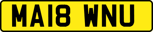 MA18WNU