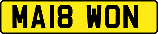 MA18WON