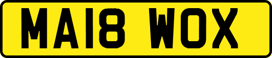 MA18WOX