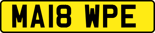 MA18WPE