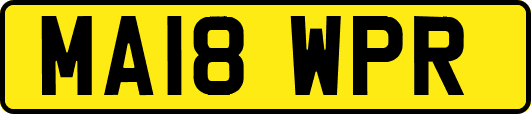 MA18WPR