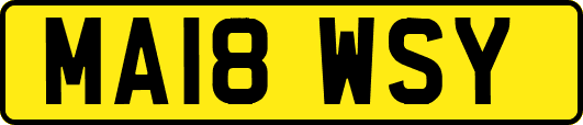 MA18WSY