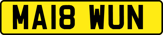 MA18WUN