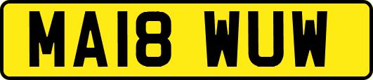 MA18WUW