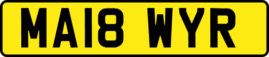 MA18WYR