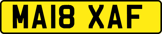 MA18XAF
