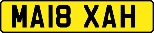 MA18XAH