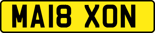 MA18XON