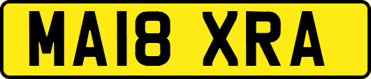 MA18XRA