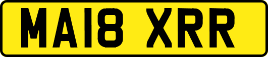 MA18XRR