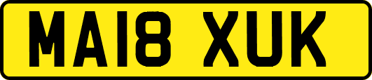 MA18XUK