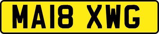 MA18XWG
