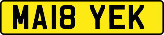 MA18YEK