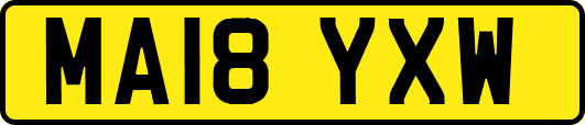MA18YXW