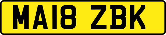 MA18ZBK